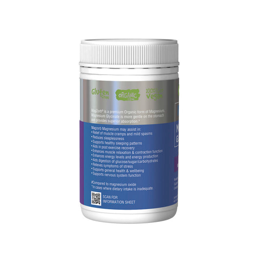 Vitaceuticals Magzorb Magnesium Glycinate Tablets 500mg - 100 pack