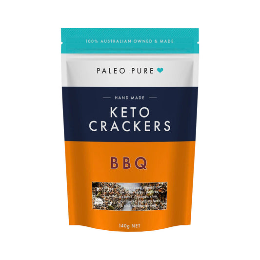 Paleo Pure Seedy Crackers Bbq - 140g
