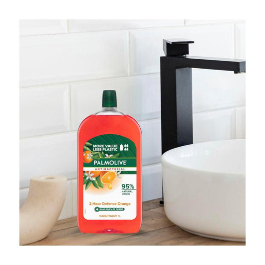Palmolive Antibacterial Hand Wash 2 Hour Defence Orange Refill - 1L