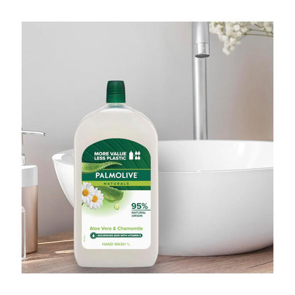 Palmolive Naturals Hand Wash Aloe Vera & Chamomile Refill - 1L
