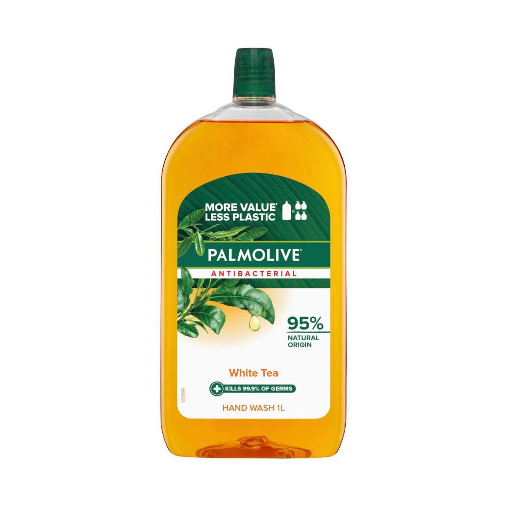 Palmolive Antibacterial Hand Wash White Tea Refill - 1L
