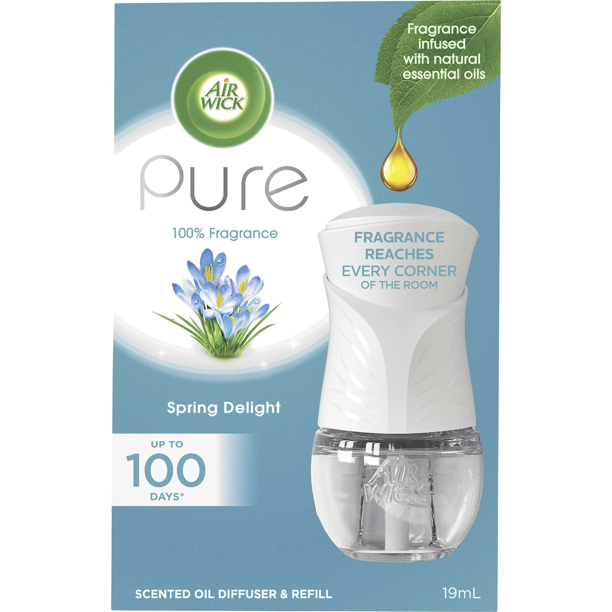 Air Wick Pure Spring Delight Plug-In Diffuser 19mL