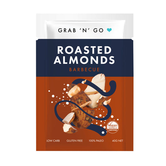 Grab & Go Almonds Bbq - 40g