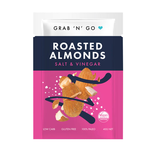 Grab & Go Almonds Salt & Vinegar - 40g