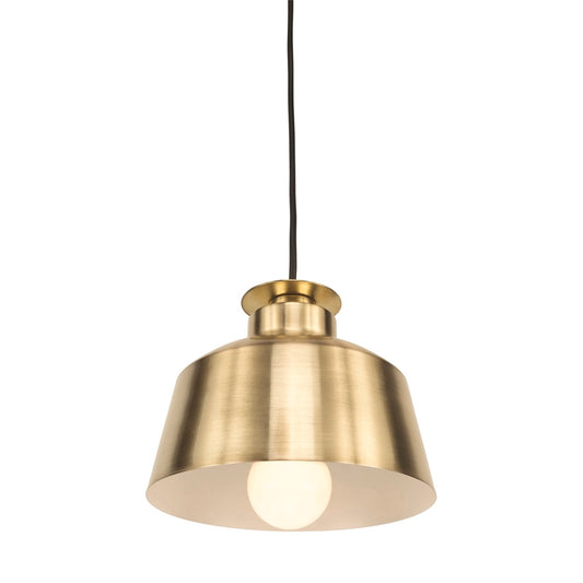 Brilliant Pendant Light - 20cm - Satin Brass