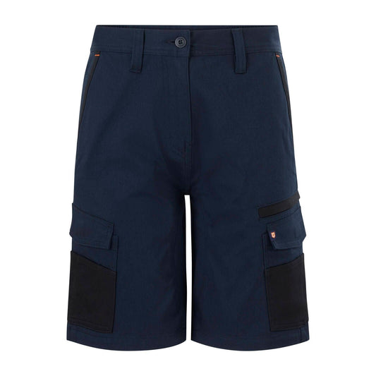 Citeco Womens Mid Shorts - Size 8 - Navy