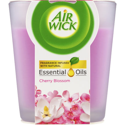 Air Wick Essential Oils Candle Cherry Blossom Each