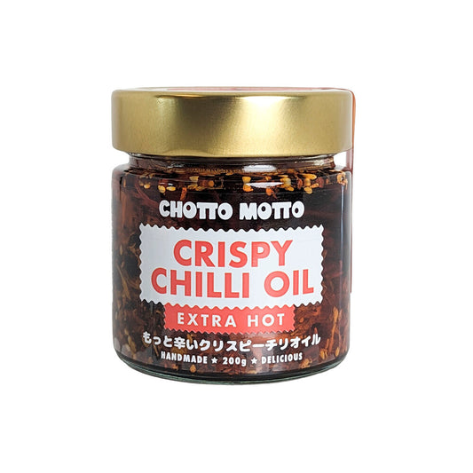 Chotto Motto Extra Hot Crispy Chilli Oil - 200g