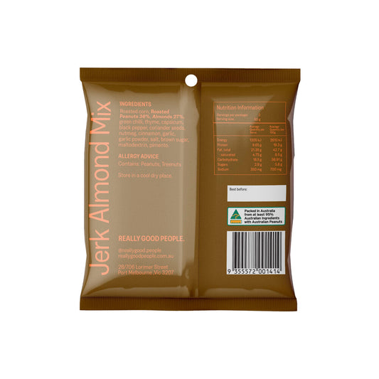 Really Good Beer Nut Bag Jerk Almond - 100g