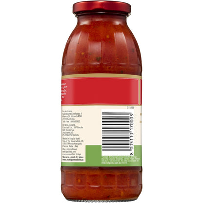 Mutti Sugo Semplice Pasta Sauce Basil 400g
