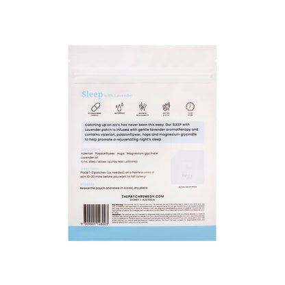 The Patch Remedy Sleep With Lavender Patches - 30 pack