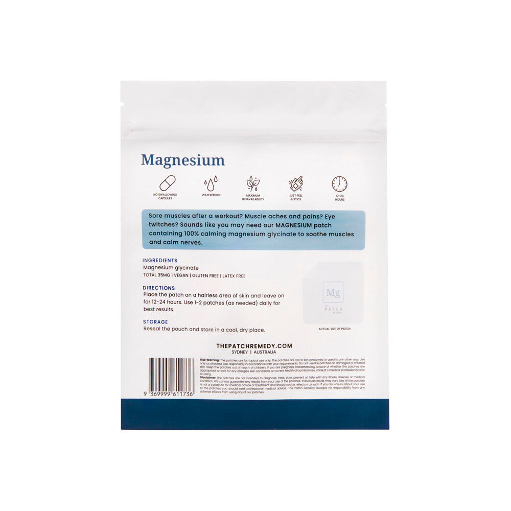The Patch Remedy Magnesium Patches - 30 pack