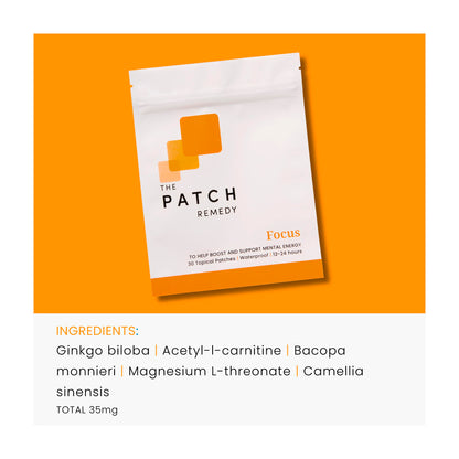The Patch Remedy Focus Patches - 30 pack
