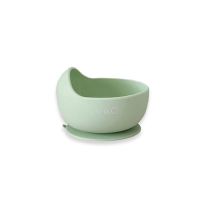 Plum Silicone Duck Egg Bowl Olive - 1 Pack