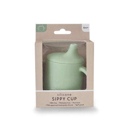 Plum Silicone Sippy Cup Olive - 1 Pack