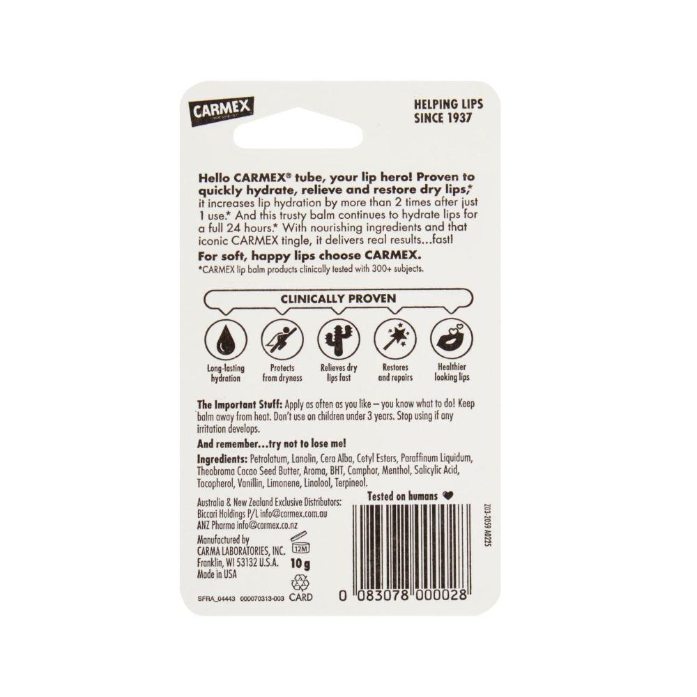 Carmex Original Lip Balm Squeeze Tube - 10g