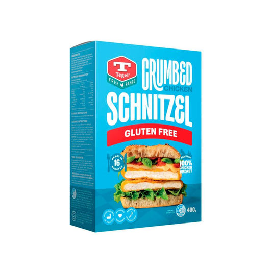 Tegel Free Range Gluten Free Chicken Schnitzel - 400GRAM