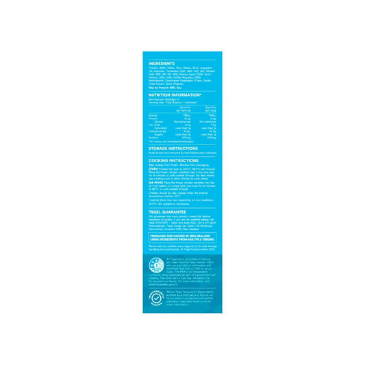 Tegel Free Range Gluten Free Chicken Schnitzel - 400GRAM