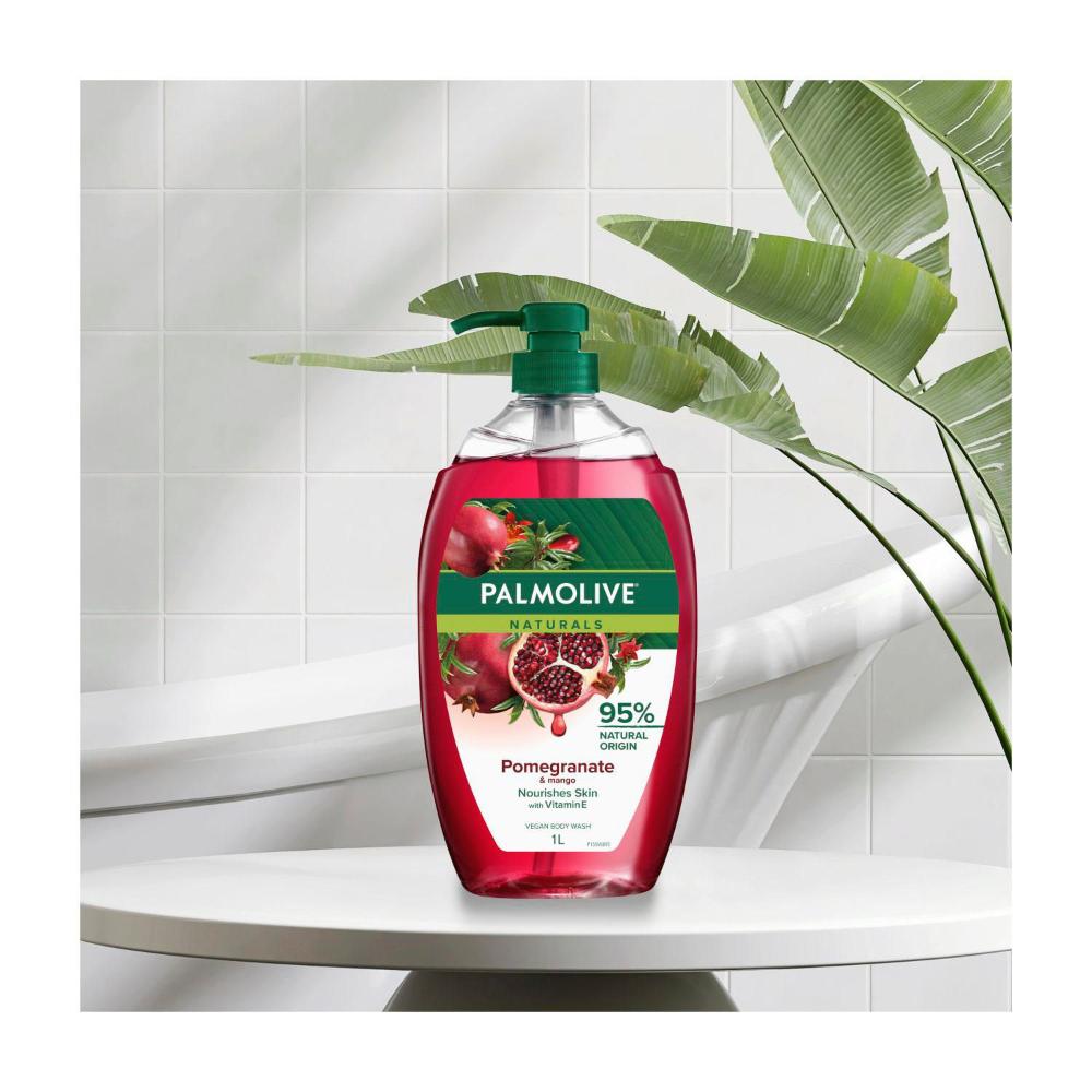 Palmolive Naturals Body Wash Pomegranate Mango - 1L