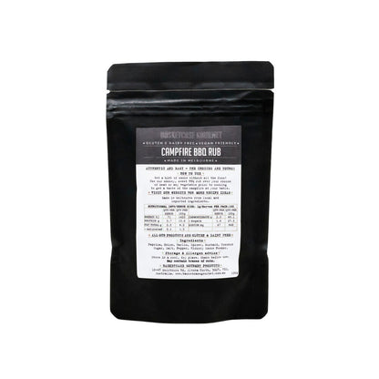 Basketcase Gourmet Refill Pouches For Spice Blends Campfire BBQ Rub - 100g