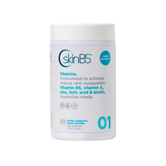 SkinB5 Acne Control Extra Strength Vitamins - 120 pack
