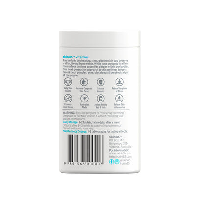 SkinB5 Acne Control Extra Strength Vitamins - 120 pack