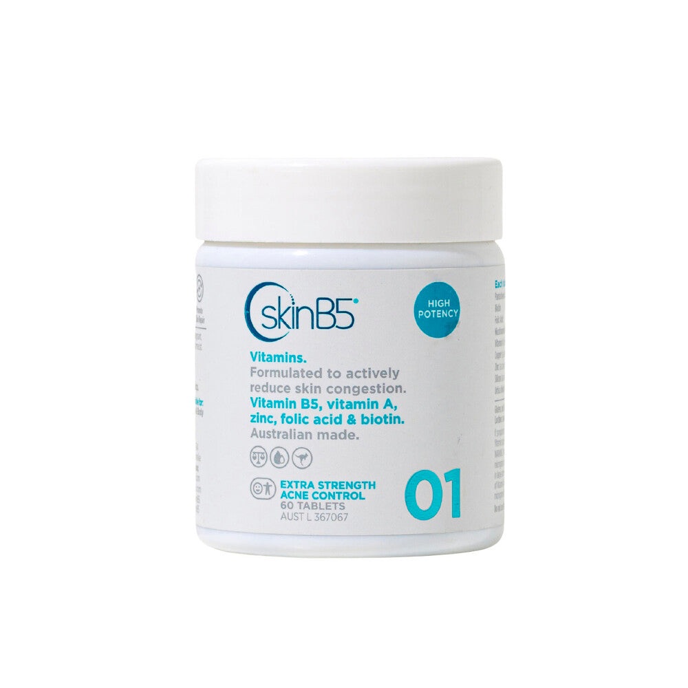 SkinB5 Acne Control Extra Strength Vitamins - 60 pack