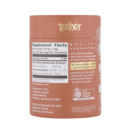 Teelixir Lion'S Mane Mushroom - 100g