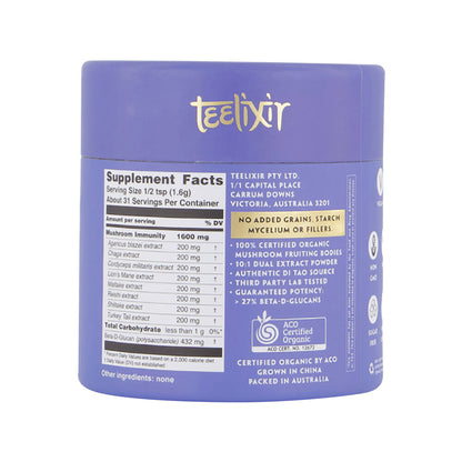 Teelixir Mushroom Immunity - 50g