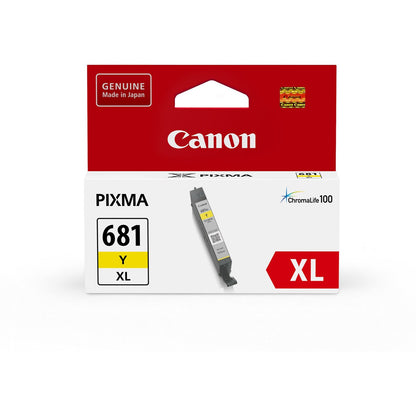 Canon Pixma 681 Yellow Xl Ink Cartridge Each