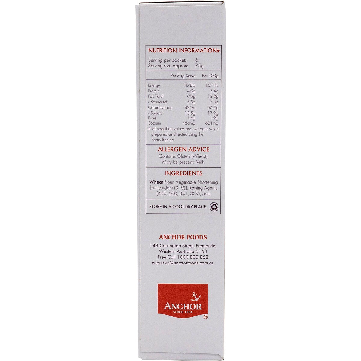 Lion Pastry Mix 375g