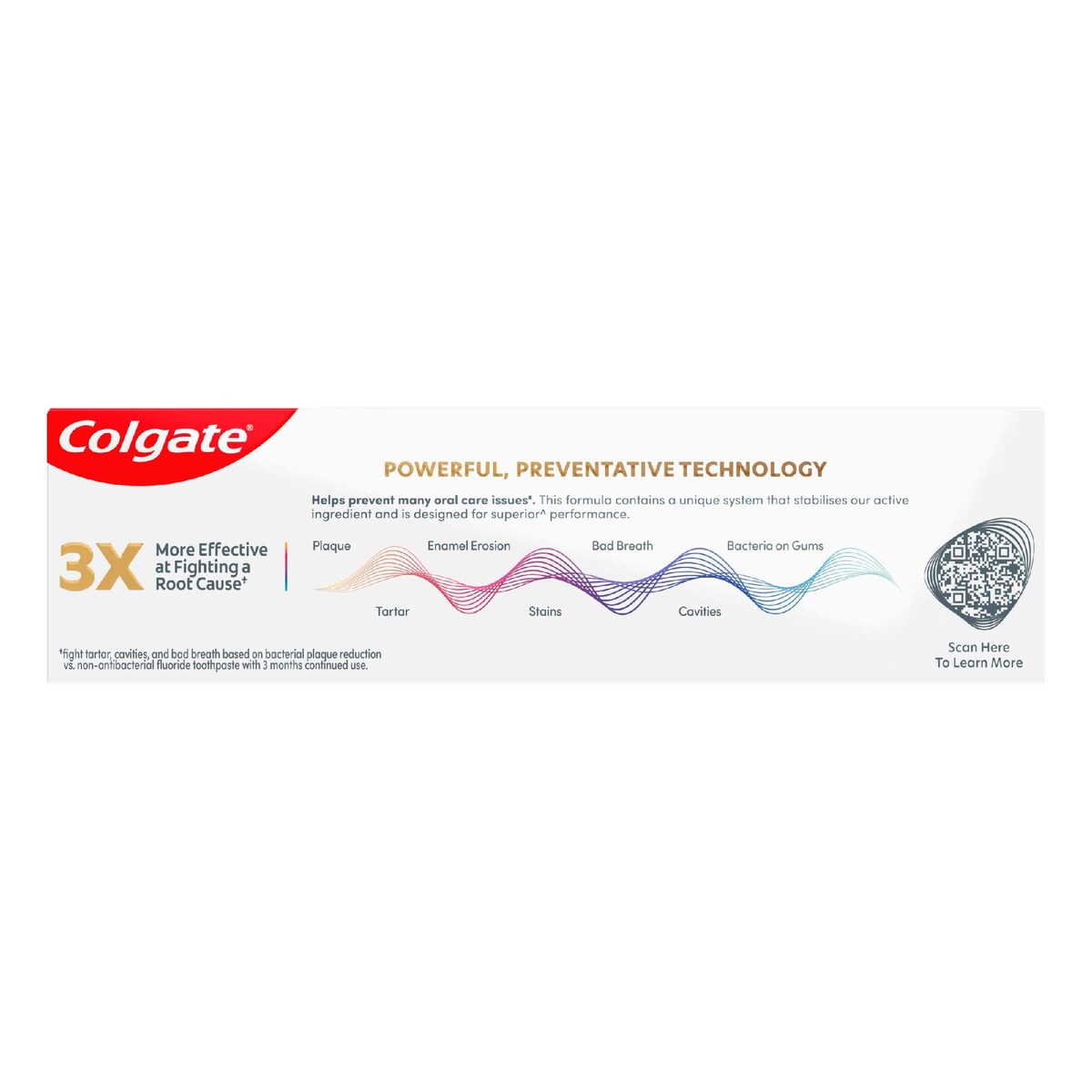 Colgate Antibacterial Toothpaste Total Mint Stripe Gel 115g
