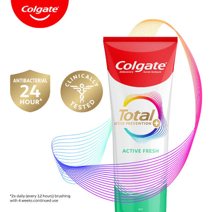 Colgate Total Active Prevention Active Fresh Toothpaste 200g