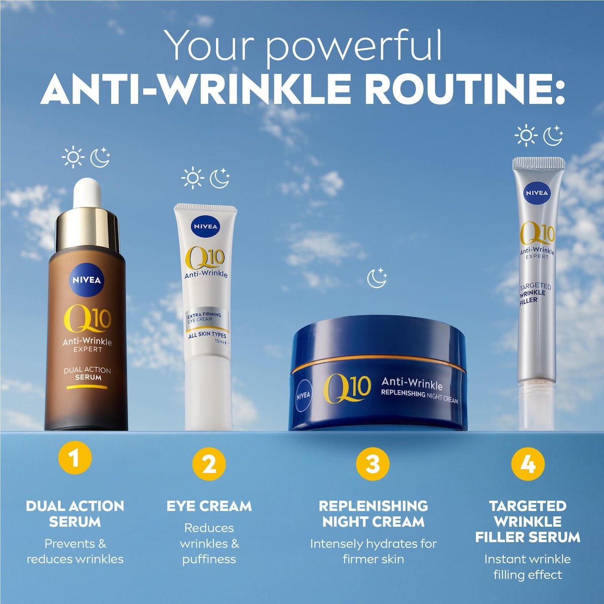 Nivea Q10 Anti Wrinkle Night Cream 50ml