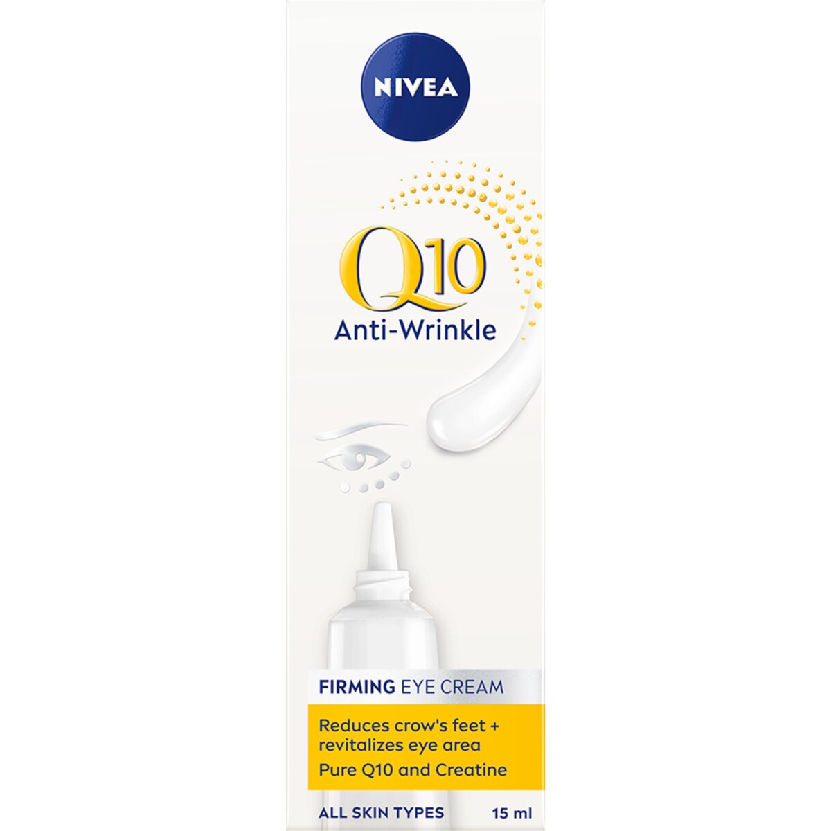 Nivea Q10 Anti Wrinkle Eye Cream With Q10 & Creatine 15ml