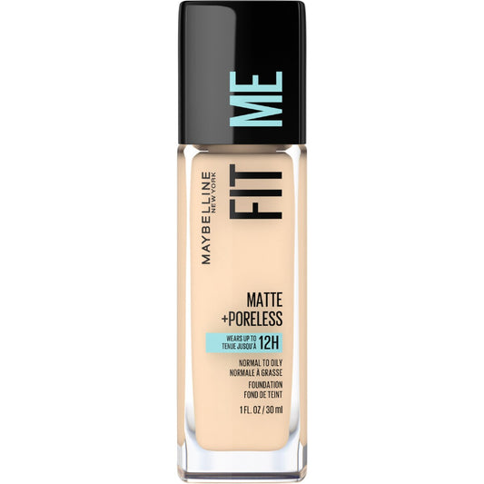 Maybelline Fit Me Matte & Poreless Foundation - Light Beige 118 30ml