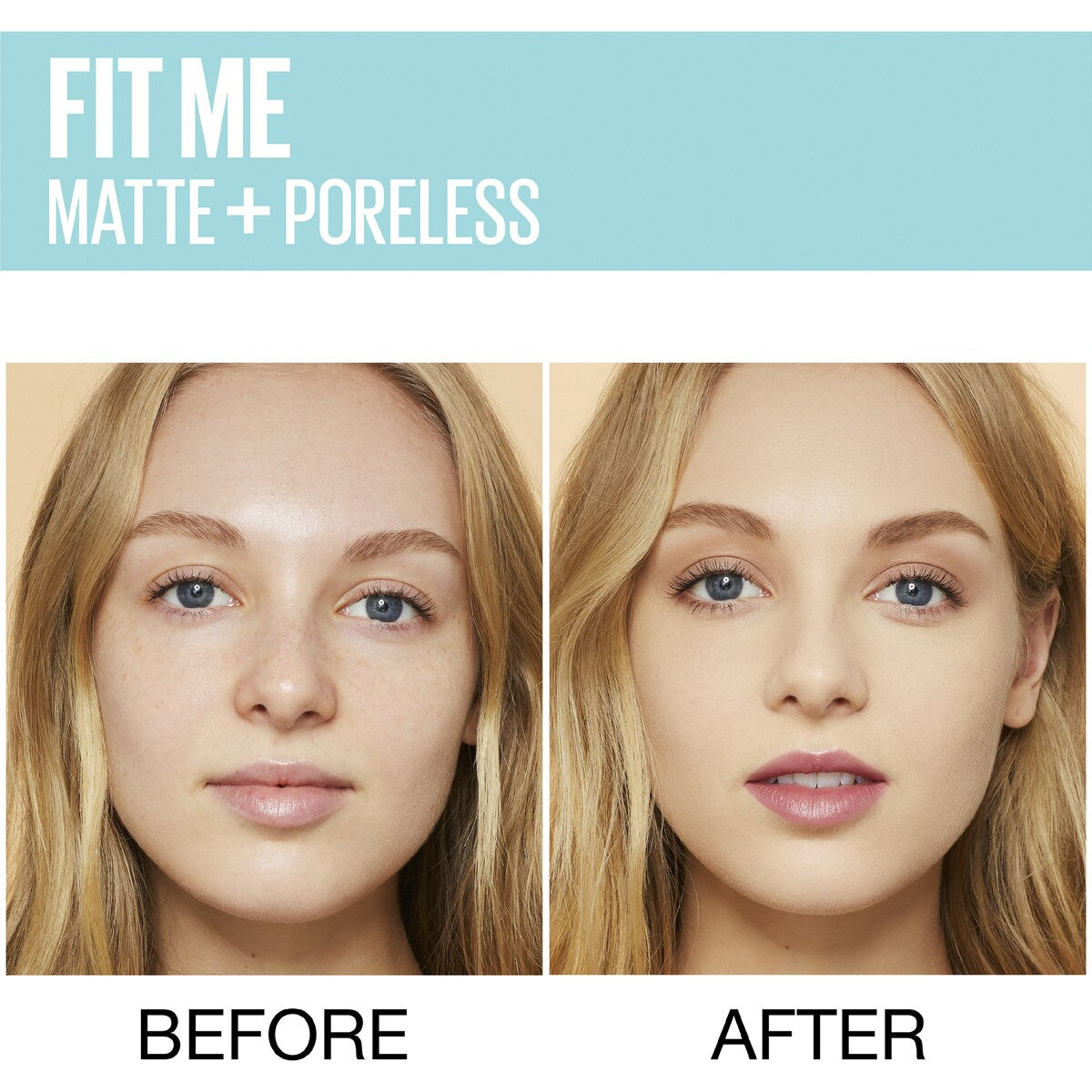 Maybelline Fit Me Matte & Poreless Foundation - Light Beige 118 30ml
