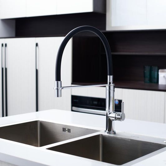 Estilo Spray Sink Mixer Chrome Plated Finish - 25mm Cartridge