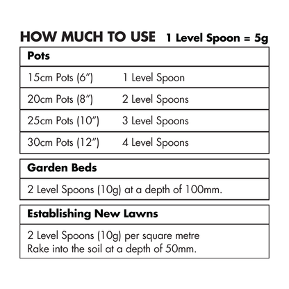Garden Basics Water Storage Crystals - 500g - 75 x 170mm