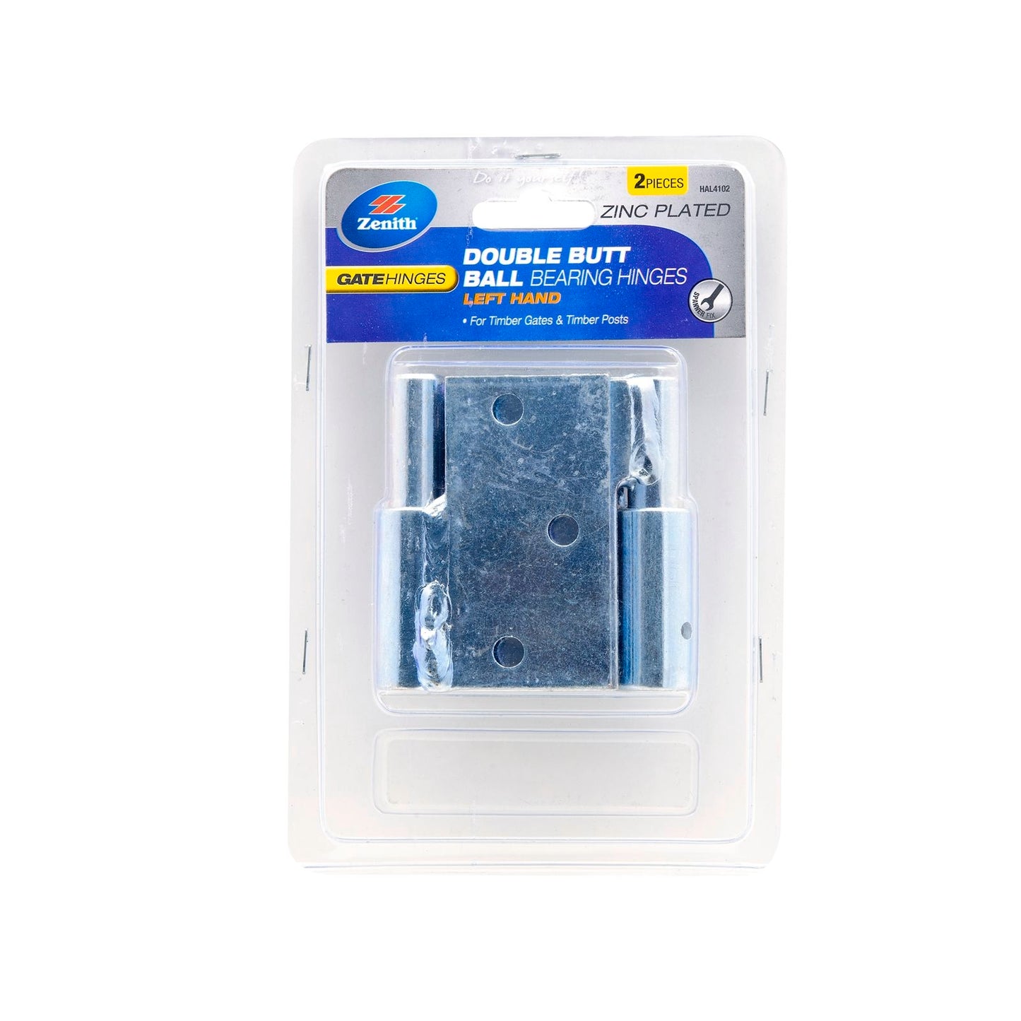 Zenith Double Butt Ball Bearing Hinges - Left Hand - 2 Pack