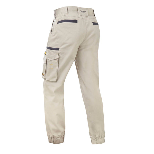 Dewalt Khaki Goldfield Prostretch Trousers - Size 40