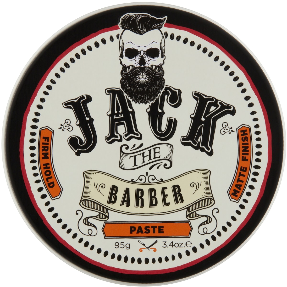 Jack The Barber Paste Mens Hair Styler Firm Hold Matte Finish 95g