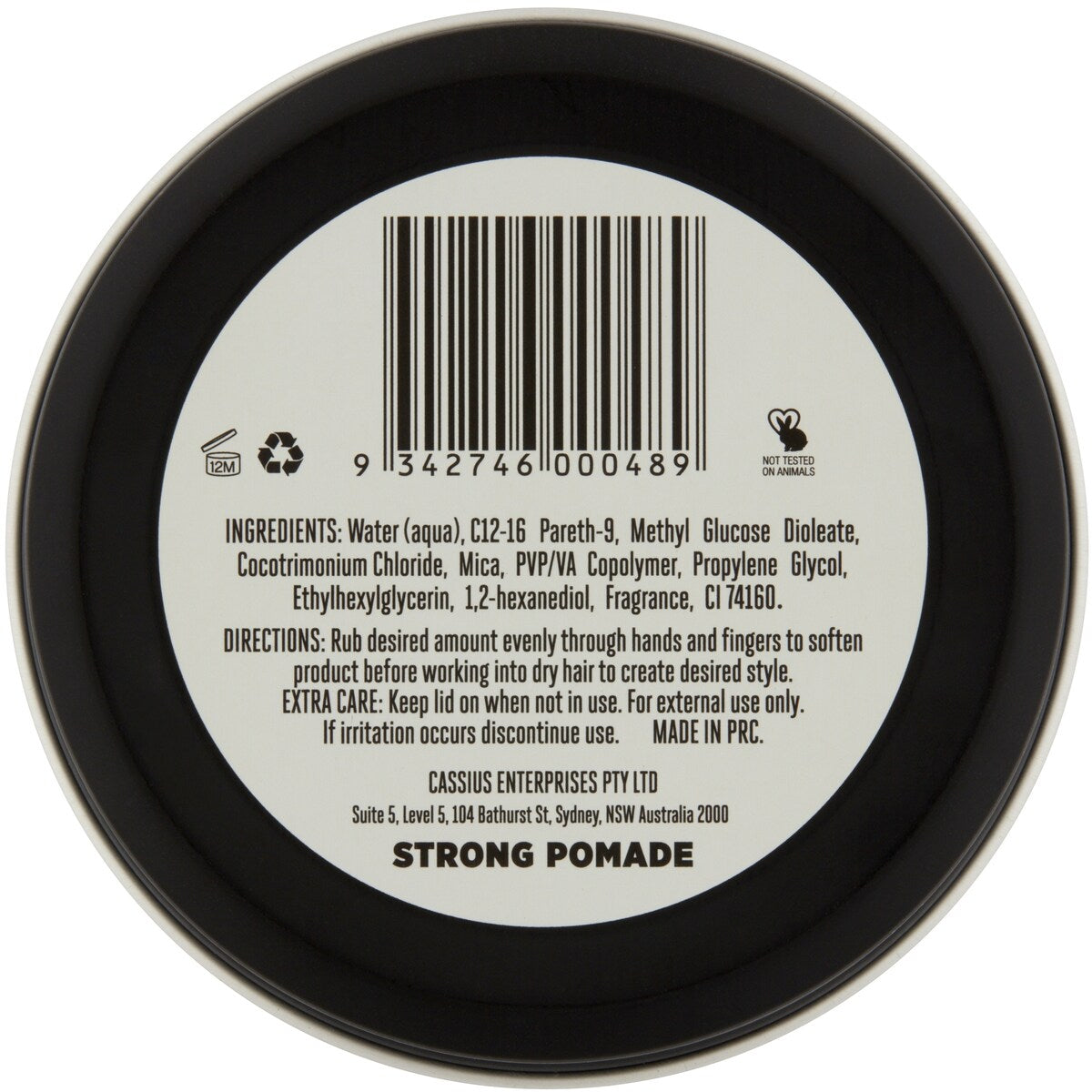 Jack The Barber Strong Pomade 95g