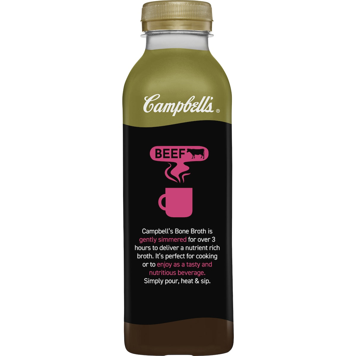 Campbells Bone Broth Beef 500ml