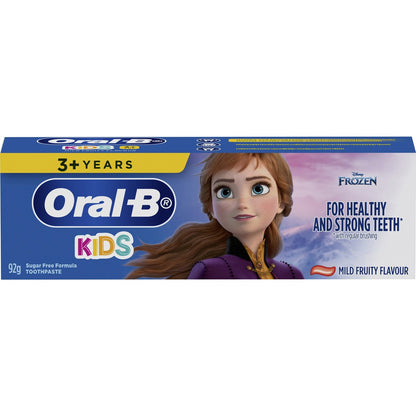 Oral-b Kids Frozen 3+ Years Blue Toothpaste 92g