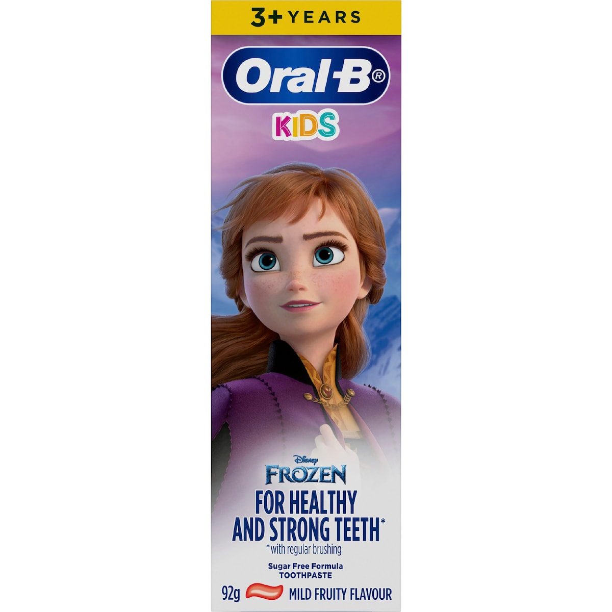 Oral-b Kids Frozen 3+ Years Mild Fresh Fruity Toothpaste 92g