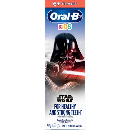 Oral-b Kids Star Wars 6+ Years Mild Fresh Mint Toothpaste 92g