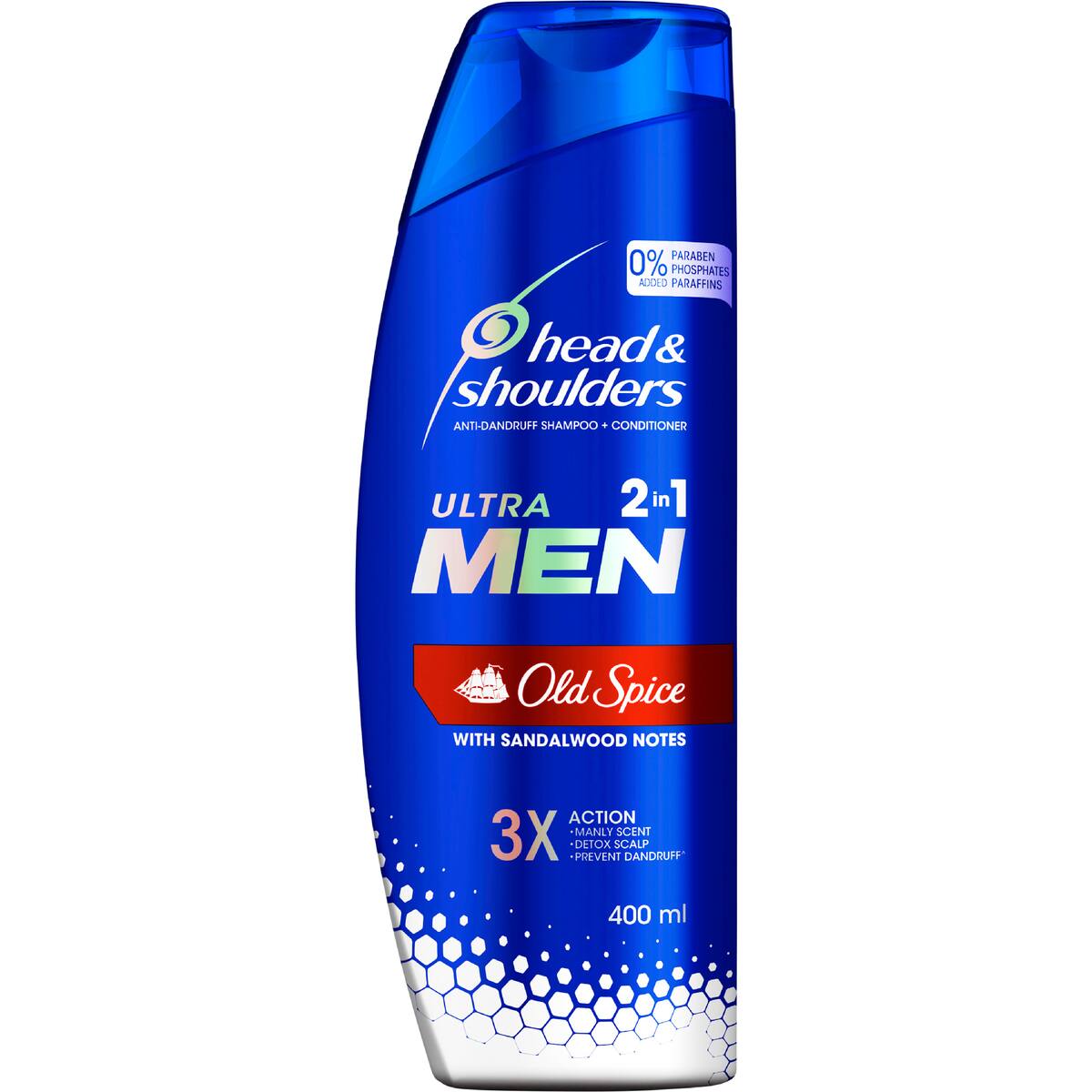 Head & Shoulders Ultra Men Old Spice 2in1 Dandruff Shampoo & Conditioner 400ml