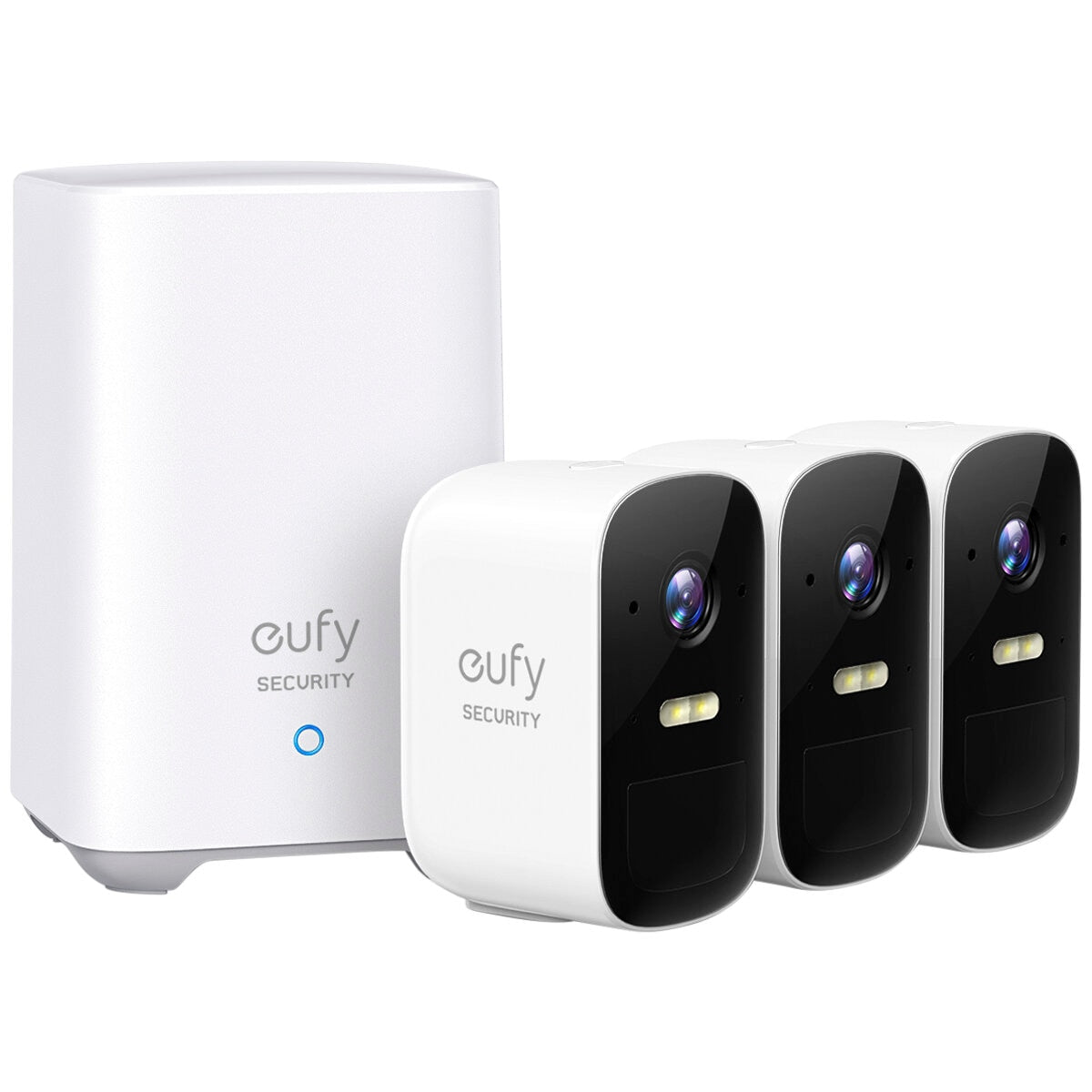 eufy 2C Three Camera Pack With Pan And Tilt Camera EUFY2C32KPTBND