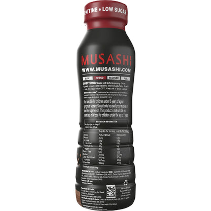 Musashi Shred & Burn Protein Shake Chocolate Milkshake 375ml